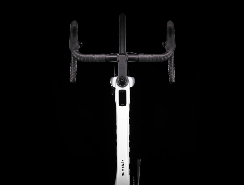 Trek Domane+ SLR 6 Electric Carbon Road Bike 2023 in White-6